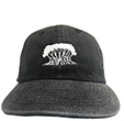 JAH WORKS 6PANEL CAP DENIM BLACK