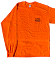 OGA RADIO Long Sleeve Pocket T-Shirt *ORANGE