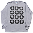 JAH WORKS VINYL COLLECTION Long Sleeve-T *GRAY