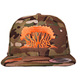 JAH WORKS CAP MULTICAM SAND x ORANGE