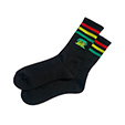 JAH WORKS SOCKS BLACK T Ĕ̋LO }KOGAXebJ[t