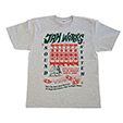 JAH WORKS CREW TEE - TOKYO LIMITED *GRAY