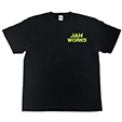 y̔z JAH WORKS WORDS, SOUND & POWER TEE *BLACK