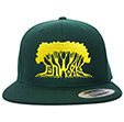 JAH WORKS CAP GREEN X BANANA YELLOW