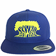 JAH WORKS CAP ROYAL BLUE X LEMON YELLOW