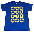 JAH WORKS VINYL T ROYAL BLUE X YELLOW